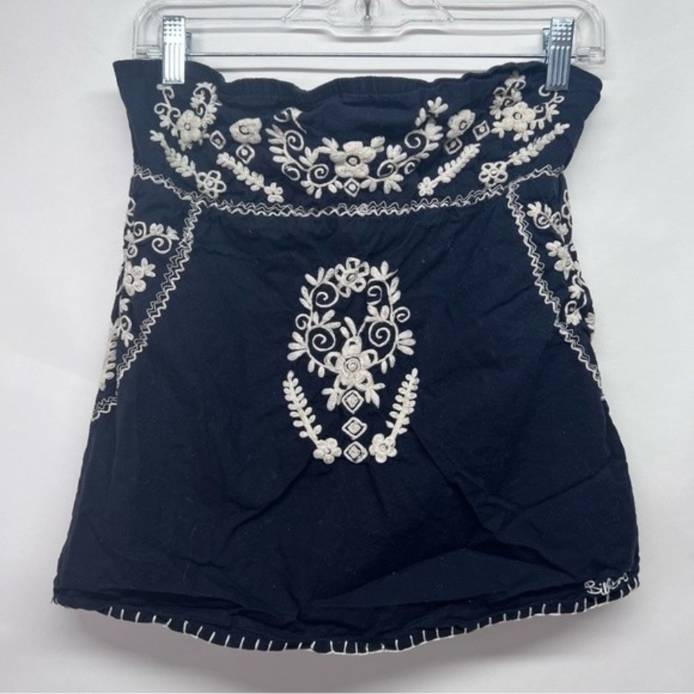 Billabong Women’s strapless black top Size Small